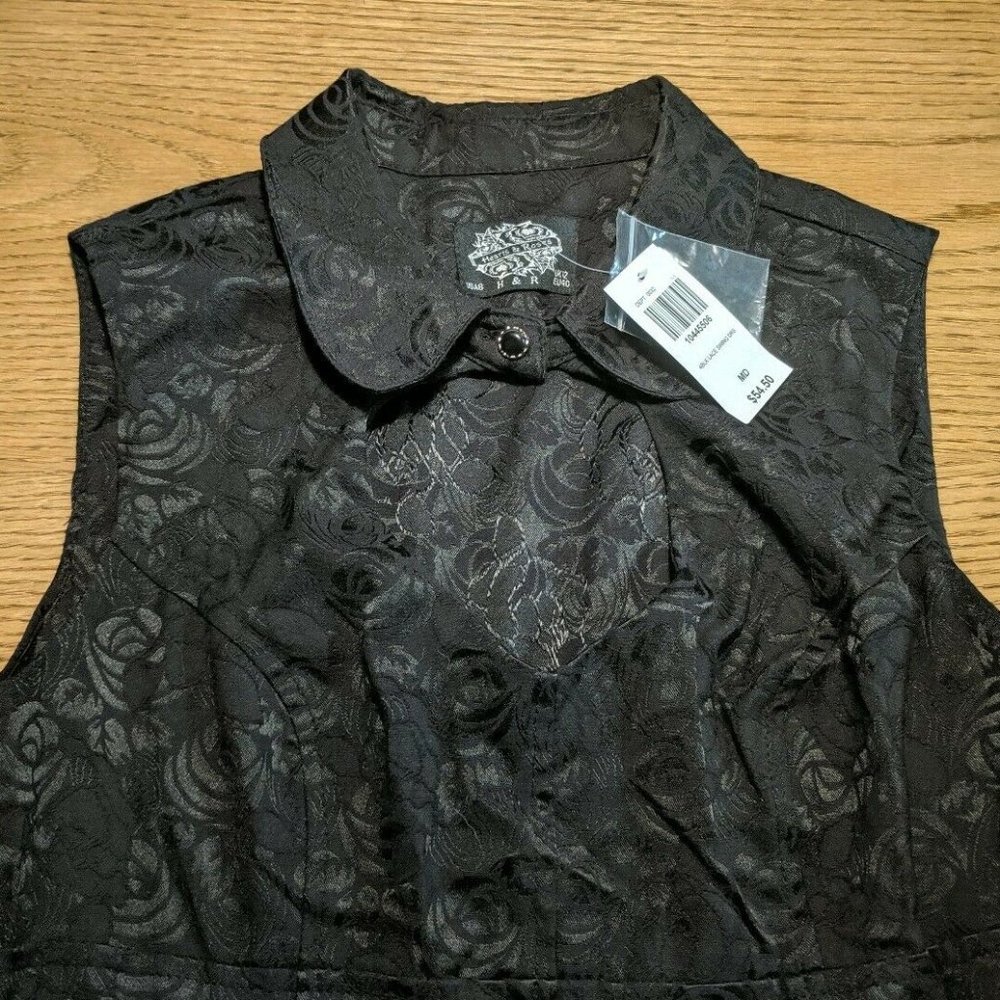 Black Sleeveless Jacquard Midi Dress - Black by B.A.R.K.